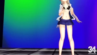 Shimakaze - Pjanoo [MMD R15] Mentaimayo thumbnail