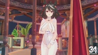Lovey-dovey baby-making sex with Kitasan thumbnail