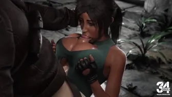 Lara Croft Titty Fuck 썸네일