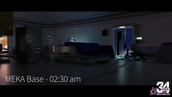 D.va masturbates & Widowmaker fuck thumbnail
