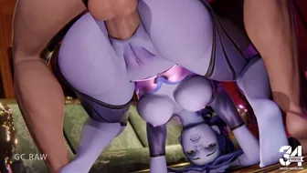 Slut Widowmaker Gets Deep Anal Fucked miniature