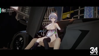 Luo Tianyi giving a spectacle thumbnail