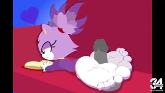 Blaze Footjob [Baggy] thumbnail