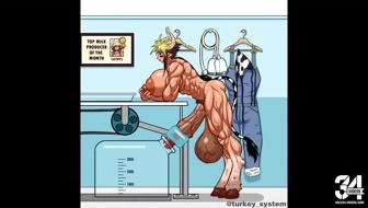 Cathyl the minotaur, milking session thumbnail
