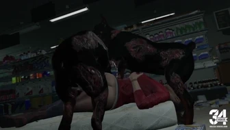(New Angle 6)-Claire X Z-Dogs-[DarktronickSFM] thumbnail