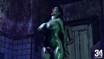 Nakisakebu Gets Her Thighs fucked thumbnail