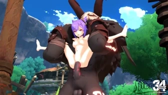 Keqing x mitachurl thumbnail