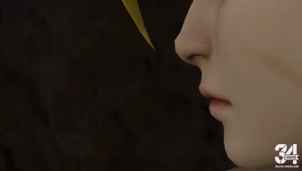 Juri x Cammy on a train thumbnail
