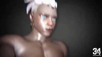 Pharah and Sojourn Are Having Fun With Zarya [FemShopTop] thumbnail