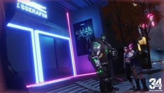 Short HMV LE SSERAFIM D.va and Kiriko quest for concert tickets wutboi [4k] thumbnail