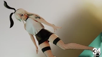 Adult Shimakaze - Donut Hole [MMD R15] Not De Vault thumbnail