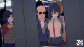 Mai on the train [Professor Cow] thumbnail