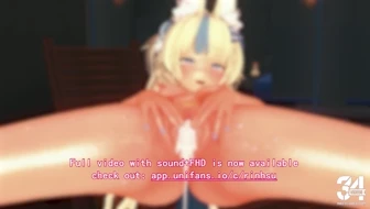 【Sex Live】Saba Sameko & futa IRyS（Vtuber HololiveEN） thumbnail