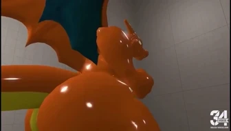 Charizard on gardevoir (Female) thumbnail