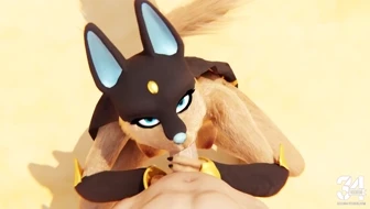 Anubis Blowjob 4K Alt By Opusnine thumbnail