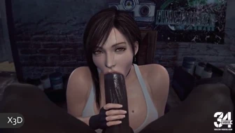 TIFA LOCKHART BLOWJOB - X3D thumbnail