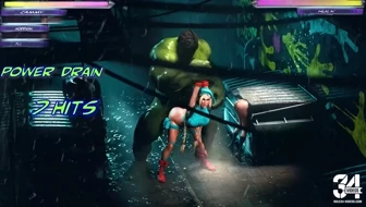 Cammy Vs Hulk [Overlay][Project Vega][4K60FPS] thumbnail