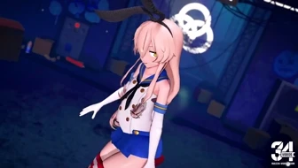 Shimakaze - Gishinanki [MMD R18] GenesisMMD thumbnail