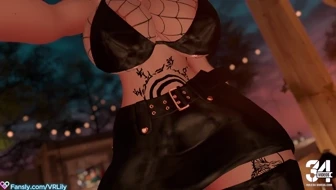 Tattooed Goth Mommy on Her Toy thumbnail