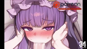 [Marisa & Patchouli 1-3 Touhou FUTA] thumbnail