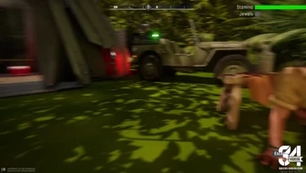 Lara gets Double dicked by the tribe thumbnail