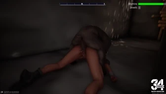 Lara gets it raw in her ass by a Pig thumbnail