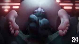 Shepard x Krogan (pregnant) [Mept44] thumbnail