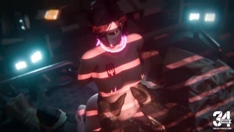 Shepard x Krogan (Omni-Piercings) [Mept44] thumbnail