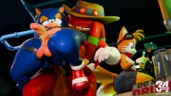 Knuckles x Sonic ft. Tails (SOUND) [IllamaJamma] thumbnail