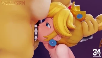 Princess Peach pleasing king koopa thumbnail