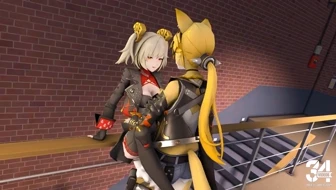 Burnice and Pulchra [Eshu-chan] thumbnail