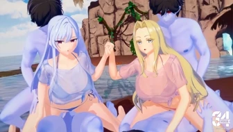 Eiai Nano X Utsukushisugi Mimimi Gangbang (Normal Version) thumbnail