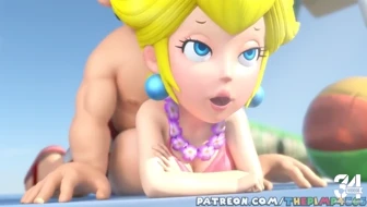 Mario X Peach Beach Pronebone thumbnail