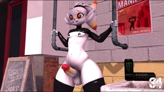 Pervert bunny accepts a bet. thumbnail