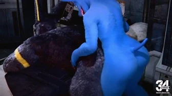 Cock vore by twitchyanimation thumbnail
