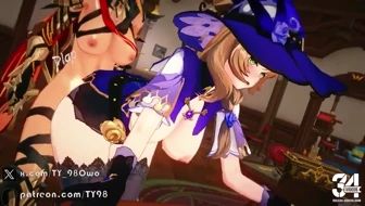 Lisa and Dehya thumbnail