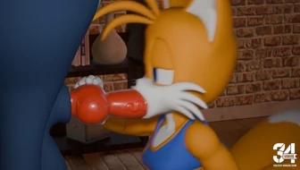 Cheetleader Tails Blow Sonic thumbnail
