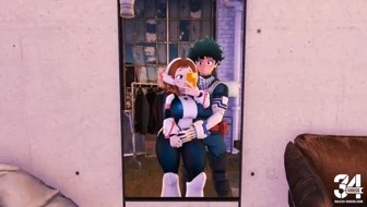Uraraka and Deku Bonding Time | Countersfm thumbnail