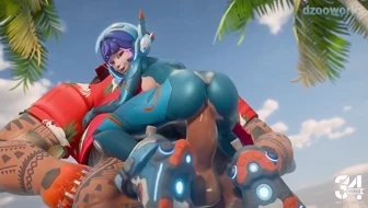 [Juno x Mauga] She's good at making new friends[dzooworks[4k 60fps] thumbnail