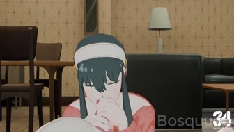 Yor Blowjob thumbnail