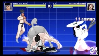 ghost girl and horse yokai mugen thumbnail