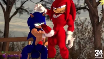 Sonic Handjob Knuckles 썸네일