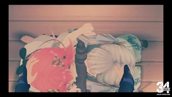 jinxi and changli give Scaramouche a blow job thumbnail