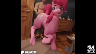 Pinkie Pie Standing Fuck~! [smonke3d] thumbnail