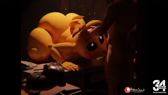 Toy Chica Giving a Blowjob thumbnail
