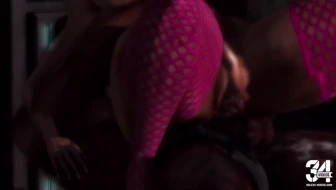 Blonde gets pov fucked by a BBC outdoors thumbnail