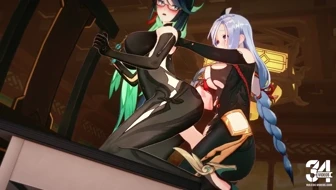 Shenhe x Xianyun Futa Sex [4K60] – TY98 thumbnail