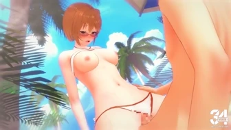 Taking advantage of that swimsuit on the beach [R.H.L] thumbnail