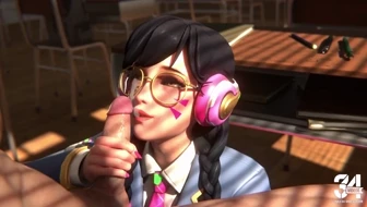 Diva After School Blowjob (3DiFill) 4K60FPS thumbnail
