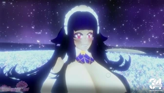 Pink haired bimbo get's used like a fleshlight by space elf demon |AFF S3 E8 thumbnail